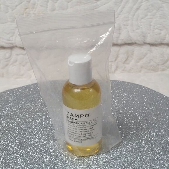 Other - Campo Mama Hydration Belly Oil Stretch Mark Relief Large Size 4 fl oz New Sealed